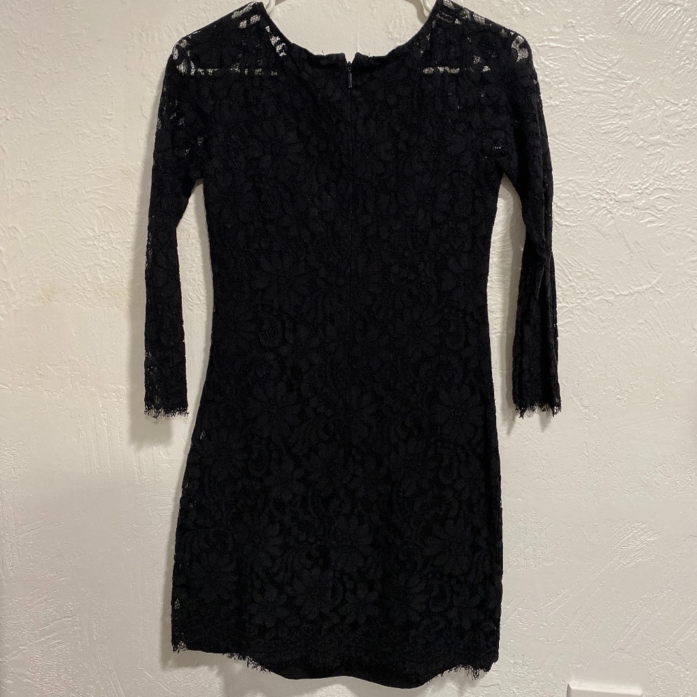 Armani Exchange Black Lace Dress - Picture 5 of 8